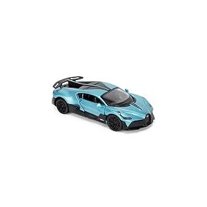 CMJ Bugatti Divo Voiture Miniature à l'échelle 1:43 - French Racing Blue - Modèle de Collection en Fonte sous Pression - Produit Officiel sous Licence