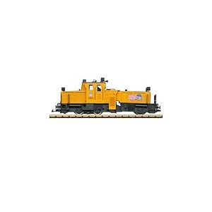 LGB - 21672 Locomotive de Nettoyage sur Rail - Nettoyage Pendant la Conduite - Puissant - Design USA - Locomotive de Train de Jardin - A partir de 15 Ans - Piste G