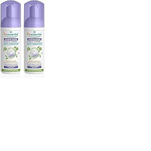 Puressentiel - Hygi&egrave;ne Intime - Mousse Lavante Douceur - Aux 3 eaux florales et &agrave; l'alo&eacute; vera - Bio - Usage quotidien pour apaiser les muqueuses irrit&eacute;es - 150 ml (Lot de 2)
