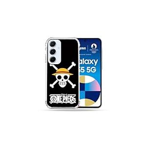 Cokitec Coque Renforcée pour Samsung Galaxy A55 5G Manga One Piece Tete de Mort