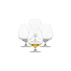 SCHOTT ZWIESEL Verre à Cognac XXL Bar Special (set de 4), verres raffinés pour le cognac, verre en cristal Tritan résistant au lave-vaisselle, fabriqué en Allemagne (art. n° 123633)