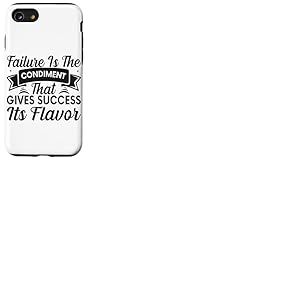L'&eacute;chec est Le Condiment Qui Donne au succ&egrave;s sa saveur Coque pour iPhone SE (2020) / 7/8