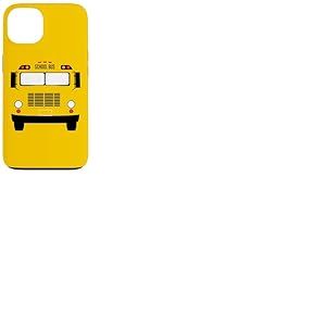 Costume de conducteur de Bus Scolaire Jaune Coque pour iPhone 13