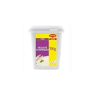 MAGGI PROFESSIONAL Velouté d'Asperges 7L - Potage Instantané aux Asperges - 35 Portions de 200ml - Format Professionnel - Boîte de 700g pour 7L de Soupe