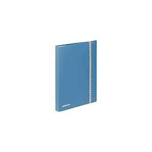 VIQUEL - Porte-Vues 120 Vues A4 BUSINESS CLASS - Protège-Documents en Plastique Résistant - 60 Pochettes - Idéal pour le bureau ou la maison - Bleu