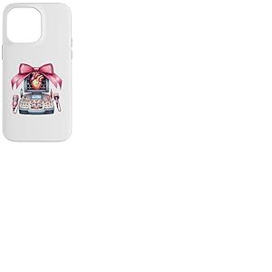 Coquette Bow Echo Tech Technicienne en échocardiographie Fille Maman Coque pour iPhone 14 Pro Max