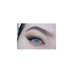 MYSALENS&reg; Lentilles De Contact De Couleur Hidrocor 2 Crystal Couleur Naturelle tr&egrave;s haute opacit&eacute; Kit De Rangement Boitier Pince et applicateur Offert 12 Mois sans correction