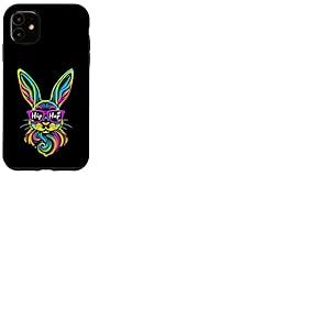 Hip Hop Vibrant Rabbit Coque pour iPhone 11