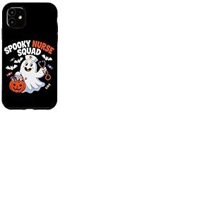 Costume d'infirmière Effrayant fantôme d'halloween – Costume d'infirmière Mignon Coque pour iPhone 11