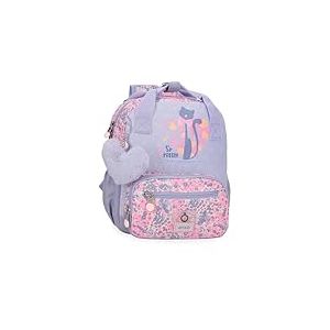 Enso So Pretty Sac à Dos préscolaire Adaptable au Chariot Multicolore 23 x 28 x 10 cm Polyester, Multicolore, 23x28x10 cms, Sac à Dos préscolaire Adaptable au Chariot
