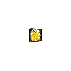 SilenX EFX-12-12 Ventilateur de PC (boîtier d'ordinateur, ventilateur, 12 dB, jaune, 1,08 W, 8-12 V)
