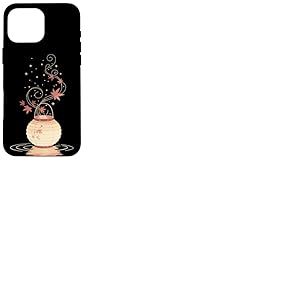 Lanterne Automne Feuilles Érable Art Japonais Minimal Coque pour iPhone 16 Pro Max