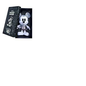 Peluche Mickey Mouse Comics - Édition spéciale limitée de février pour Les collectionneurs, en exclusivité sur Amazon, Peluche de 35 cm dans Un Coffret Cadeau, pièce de Collection
