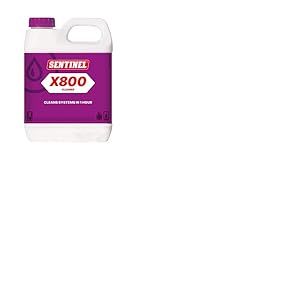 Sentinel 88015 X800 Nettoyant à Action Rapide 1 Litre detartrant desembouant, Clair, 1.00 l (Pack of 1)