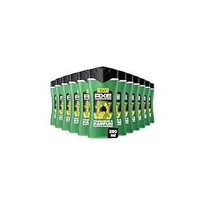 AXE - Gel Douche Homme 5en1 Lendemain Difficile - 24h Hydratant - 87% d'Ingrédients d'origine naturelle - parfum agrumes - lot de 12x250ml