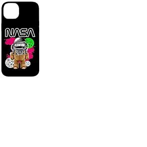 NASA Ours en Peluche Astronaute Stamford Drôle Worm Logo Coque pour iPhone 14 Plus