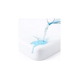 Dudu N Girlie Prot&egrave;ge-matelas en coton &eacute;ponge pour lit de b&eacute;b&eacute; 70 x 140 cm