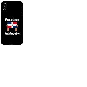 Drapeau de la R&eacute;publique Dominicaine Hasta La Tambora Coque pour iPhone XS Max