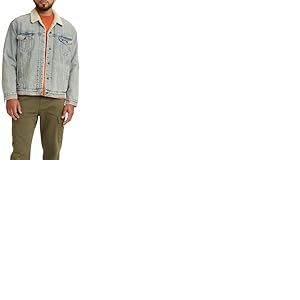 Levi's Type 3 Sherpa Trucker Veste Homme, Stonebridge, XS