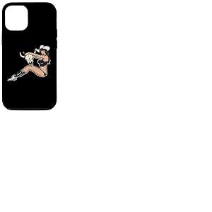 Chapeau de Cowgirl/Cowgirl de l'espace/t&ecirc;te de Mort de Buffle Coque pour iPhone 12/12 Pro