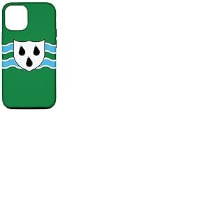 Drapeau du comté de Worcestershire West Midland Angleterre Coque pour iPhone 12/12 Pro
