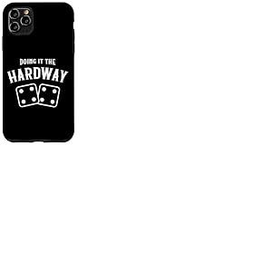 Casino Craps Player Doing It The Hardway Dice Four Coque pour iPhone 11 Pro Max