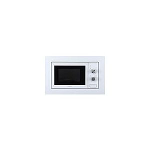 CATA - MMA 20 WH - Micro-ondes encastrable - Blanc - Intérieur en acier inoxydable - Installation dans un meuble haut - 5 niveaux de puissance - Gril de 1000 W - Avec minuterie - 20 L - Largeur 60 cm