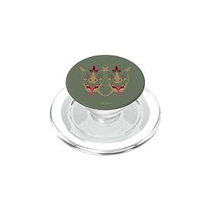 DreamWorks Dragons Zippleback Big Face PopSockets PopGrip pour MagSafe