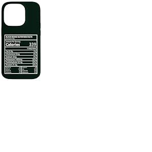 Tableau de Conception Humour Riche en prot&eacute;ines sur Les Haricots Noirs Coque pour iPhone 14 Pro