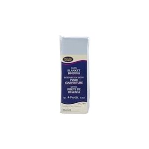Wrights 2 4 3/4 Yd Simple Couverture Reliure en Satin, Bleu Clair