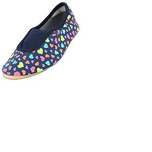 Beck Fille Hearts, Rist Mocassin, Bleu Foncé, 28 EU