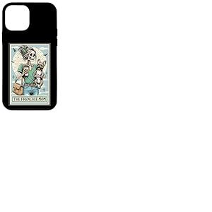 Le bouledogue français maman squelette saison effrayante Halloween Coque pour iPhone 12 mini