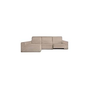 ECOMMERC3 Housse de canapé Bras Long Gauche avec Relaxation bi Vison Super élastique, Respirante et Mousse de Maintien, Polyester, Coton, élastomère, Chaiselong Brazo Largo Izquierda