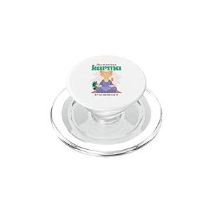 Harmonieux Yoga Karma Pattes Et Respiration PopSockets PopGrip pour MagSafe