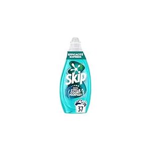 Skip Lessive liquide Mon Cycle Court Parfait Efficacité Express - 37 lavages - 1ère lessive conçue pour cycle court, efficace dès 15 minutes