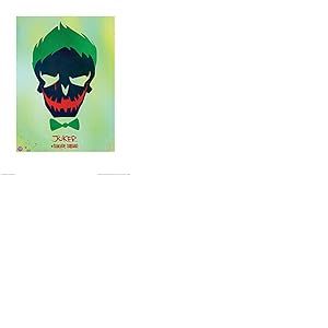 DC Comics Suicide Squad (Joker Skull) 60 x 80 cm Toile Imprimée