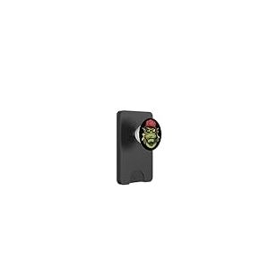 Cool Ogre Visage avec casquette et lunettes de soleil PopSockets PopWallet pour MagSafe