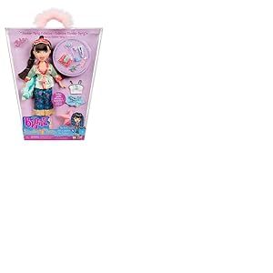 Bratz Slumber Party - Poupée Mannequin Jade - avec 2 Pyjamas, Peluche et Accessoires - Convient aux Enfants et aux Collectionneurs