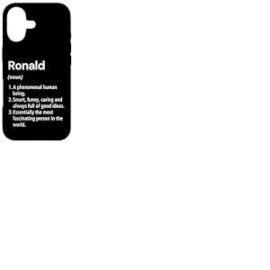 Ronald D&eacute;finition du nom Dictionnaire Amusant Coque pour iPhone 17