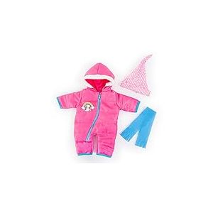 Bayer Design 84681AA V&ecirc;tements de poup&eacute;e 40-46cm, Accessoires pour Poupon, Combinaison de Neige, Foulard et Bonnet, Ensemble d'hiver, Tenue avec Une Licorne