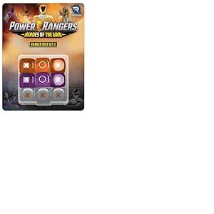 Power Rangers: Heroes of The Grid - Ranger Dice Set #2 - Renegade Game Studios