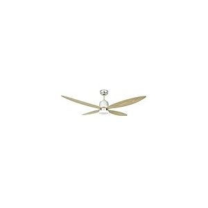 AireRyder Stratus Ventilateur de plafond à économie d’énergie avec éclairage et télécommande, avec pâles pâles pointues, couleur érable, 132 cm