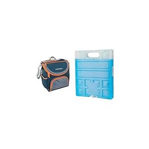 Campingaz Glacière Souple Messenger Tropic 20 L, Sac Repas Isotherme Léger & Elément de Refroidissement - Freezpack M20-770 Grammes - 20x17x3 cm