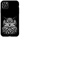Hibou - Oiseau sombre effrayant Coque pour iPhone 11 Pro Max