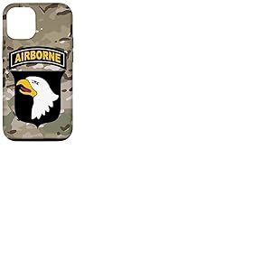 Patch 101st Airborne Division &ndash; Camouflage Camouflage Multicam Coque pour iPhone 12/12 Pro