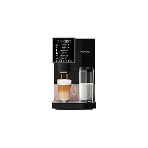 Cecotec Machine à Café Superautomatique Cremmaet Compactccino Black Rose, 19 bars, Réservoir à lait, Système Thermoblock, 5 niveaux de mouture, Réservoir à café 150g