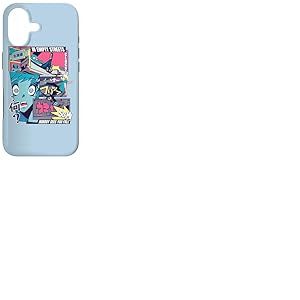 Cascadeurs Trottinettes Freestyle Anime Comic Trottinettes Coque pour iPhone 17