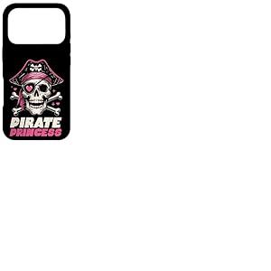 Chapeau de Princesse Pirate en Forme de t&ecirc;te de Mort pour Filles et Femmes Coque pour iPhone 17 Pro