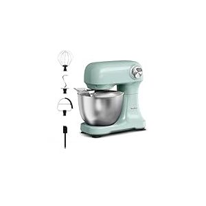 Moulinex, Bake Simple, Robot pâtissier, compact, utilisation facile, Fouet, batteur et crochet petrin, QA1413F0