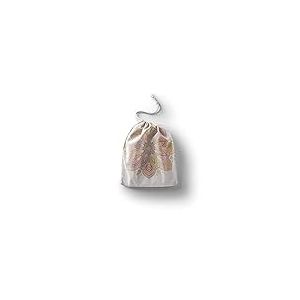 Bonamaison Imprimé Sacs de Coton avec Cordon, Sac D'Épicerie, Sac À Provisions, Réutilisables, Écologique, Pliable, Taille: 30x40 Cm